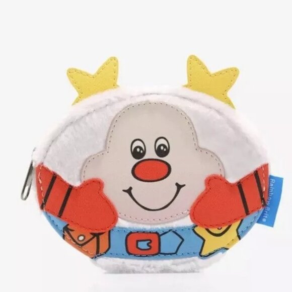 Loungefly Handbags - Loungefly Rainbow Brite Coin Purse Twink Fuzzy Sprite 40th Anniversary Zip Pouch